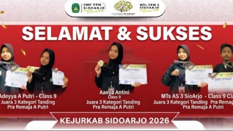 Para Jawara Kejukab Sidoarjo 2026